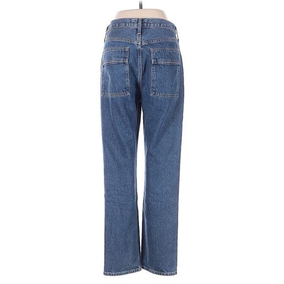 Agolde SZ 28 Cooper Cargo Jeans in Regulation Blue 28" Inseam - Picture 2 of 4